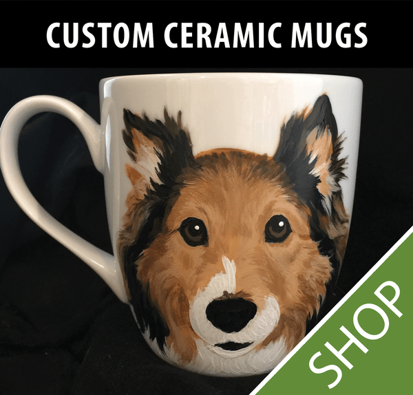 Custom Painted Ceramic Coffee or Tea Mug