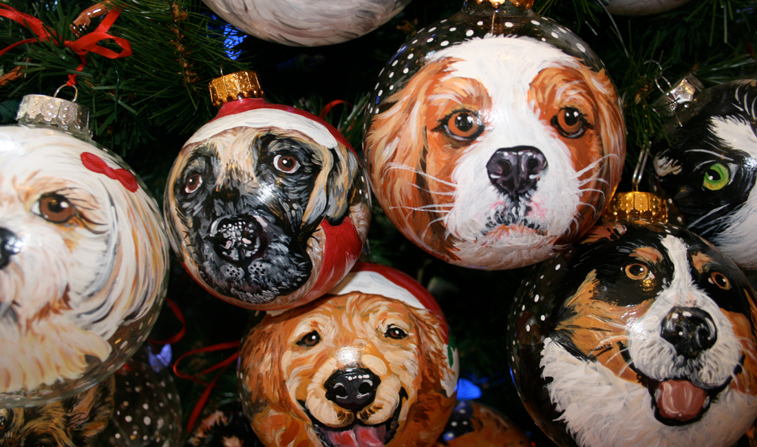 Pet Portraits Custom Hand-Painted - Illustrated Wagging Tail Portraits