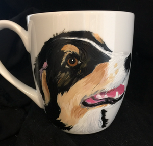 Custom Painted Ceramic Coffee or Tea Mug