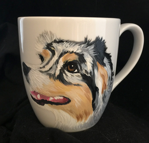 Custom Painted Ceramic Coffee or Tea Mug
