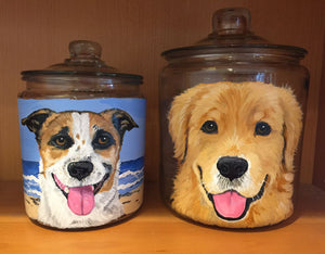 Custom Painted Treat/Cookie Jars